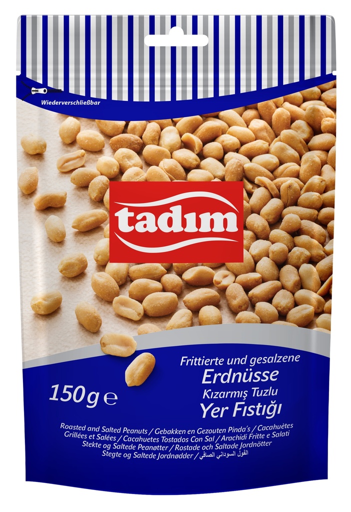 150 GR. PINDA'S GEROOSTERD & GEZOUTEN