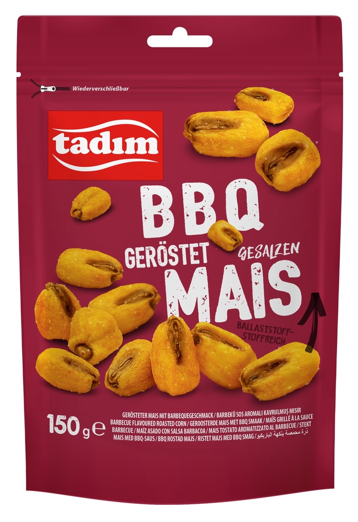 150 GR. MAIS MET BARBECUESMAAK