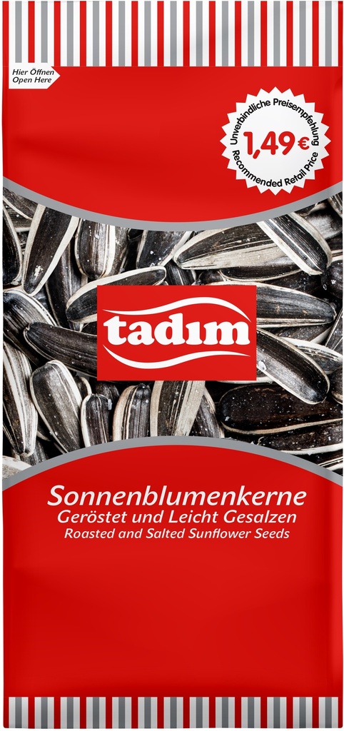 150 GR. ZONNEBLOEMPITTEN GEROOSTERD & LICHT GEZOUTEN