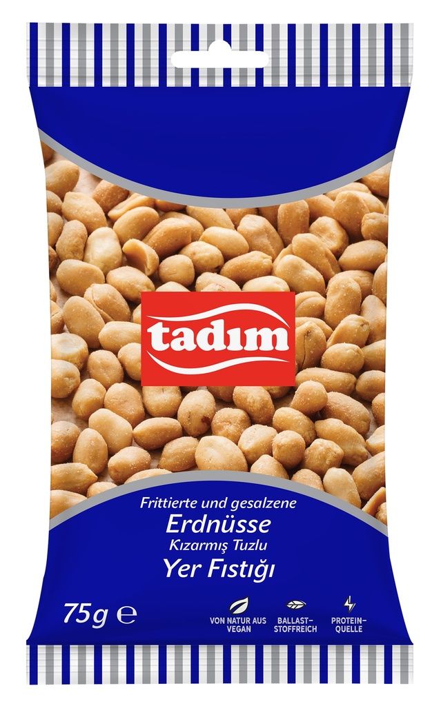 75 GR. PINDA'S GEROOSTERD & GEZOUTEN